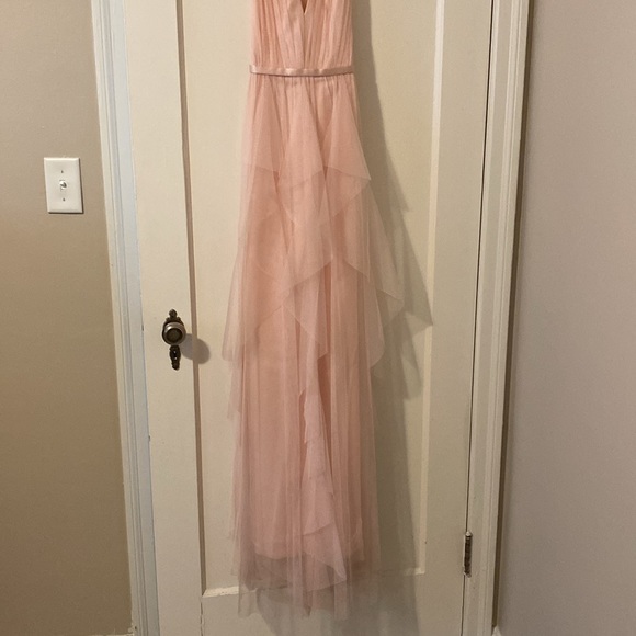 Blush Vera Wang bridesmaid Dress - Picture 2 of 9
